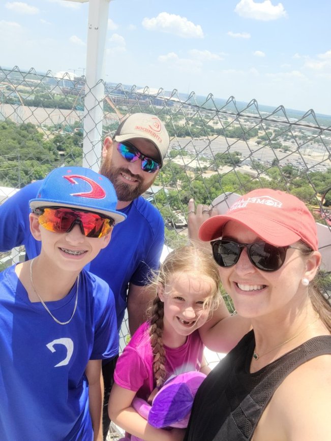Six Flags view!!