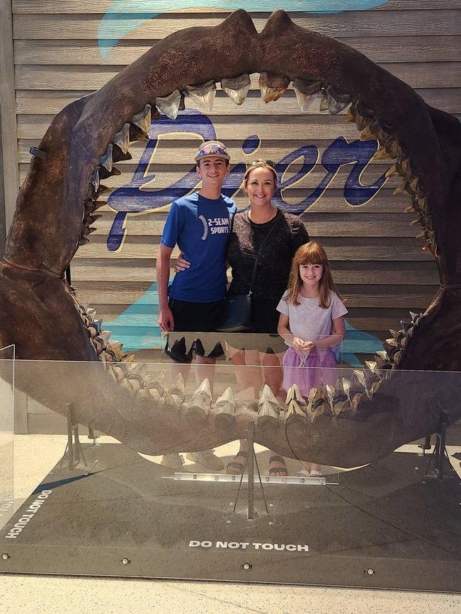 shark teeth @ the pier!